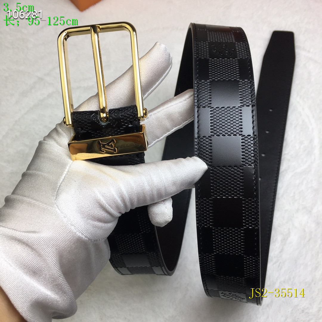 LV Belts 3.5 cm Width 083